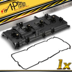 Front Left Engine Valve Cover with Gasket for Nissan Armada Titan Pathfinder (2006–2017)