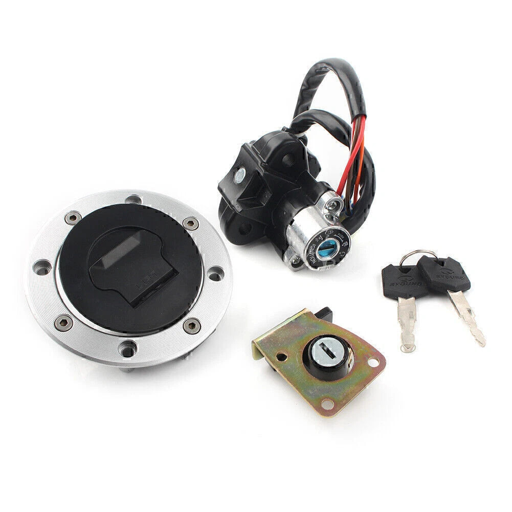 Set of 2 Gas Cap Covers for Suzuki GSXR600 GSXR750 (1997–2000)