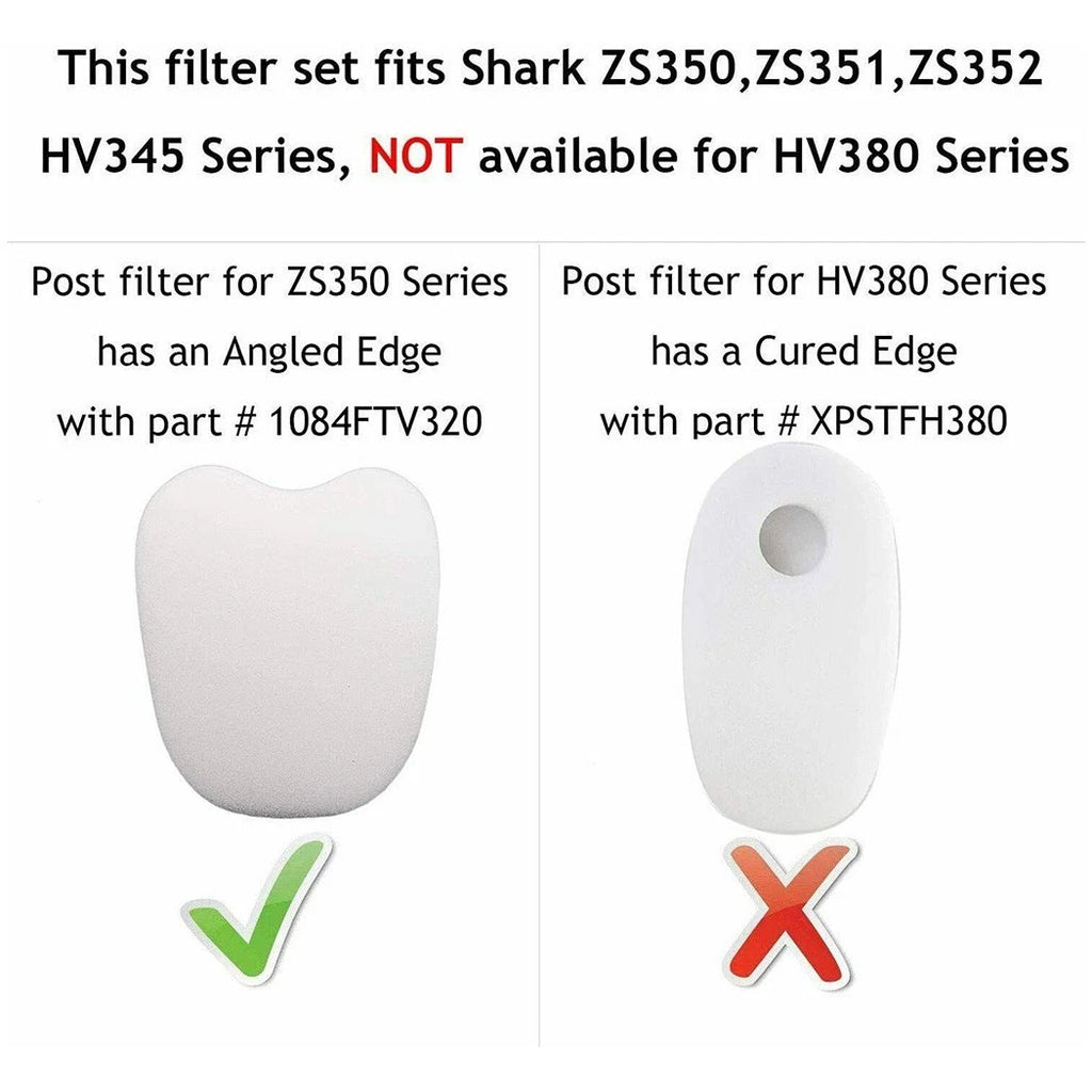 Foam Felt Filter for Shark HV345 ZS350 ZS351 ZS352 (Replacement Part)