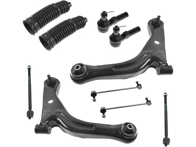 Front Control Arm Ball Joint Tie Rod Sway Bar Link Kit for Tribute (2001–2008)