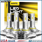 AUXITO 9005 + 9006 LED Headlight Combo Kit for