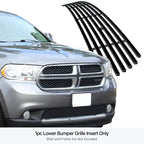 Stainless Black Billet Grille Insert for Dodge Durango (2011-2013)