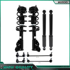 Front Struts w/Coil Spring & Rear Shocks for Honda Civic (2013–2015)