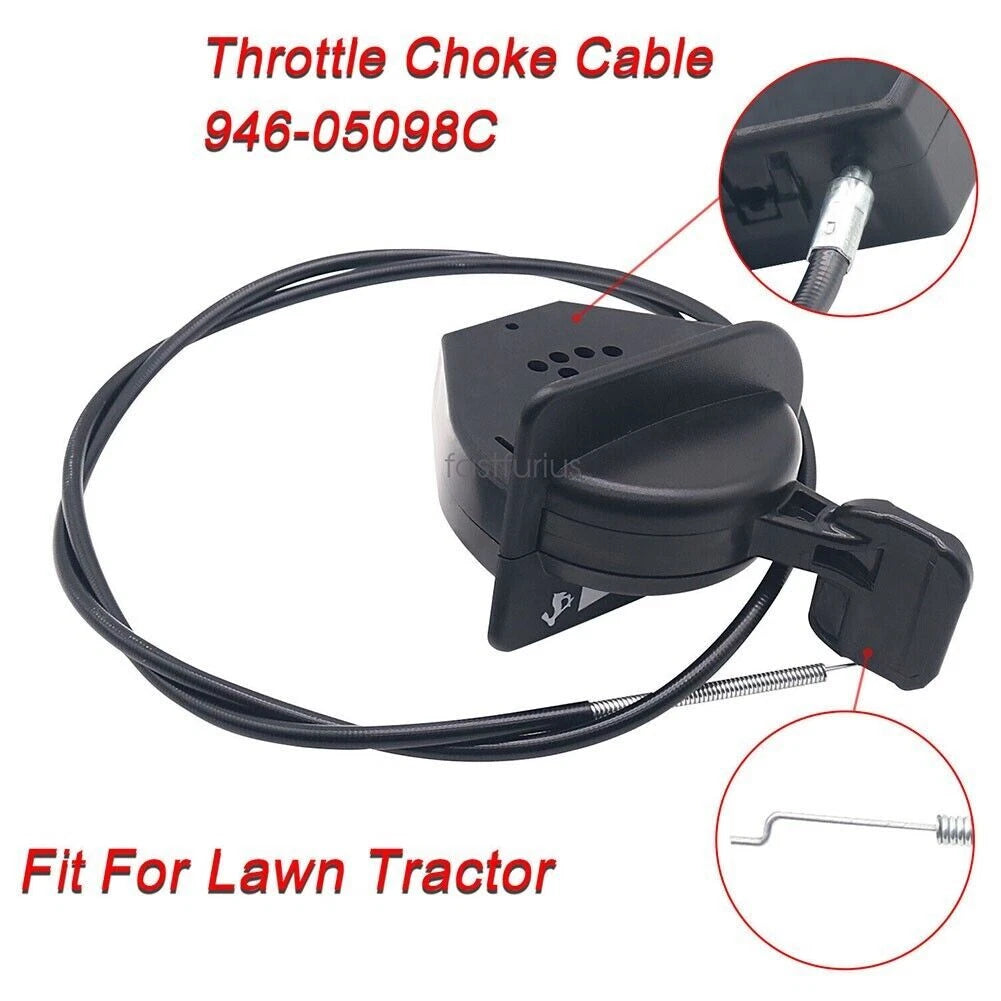 Throttle Choke Cable for MTD Cub Cadet XT1 (946-05098C)