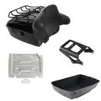 Trunk Backrest Mount Rack Plate for Harley Electra Glide (2009–2013)