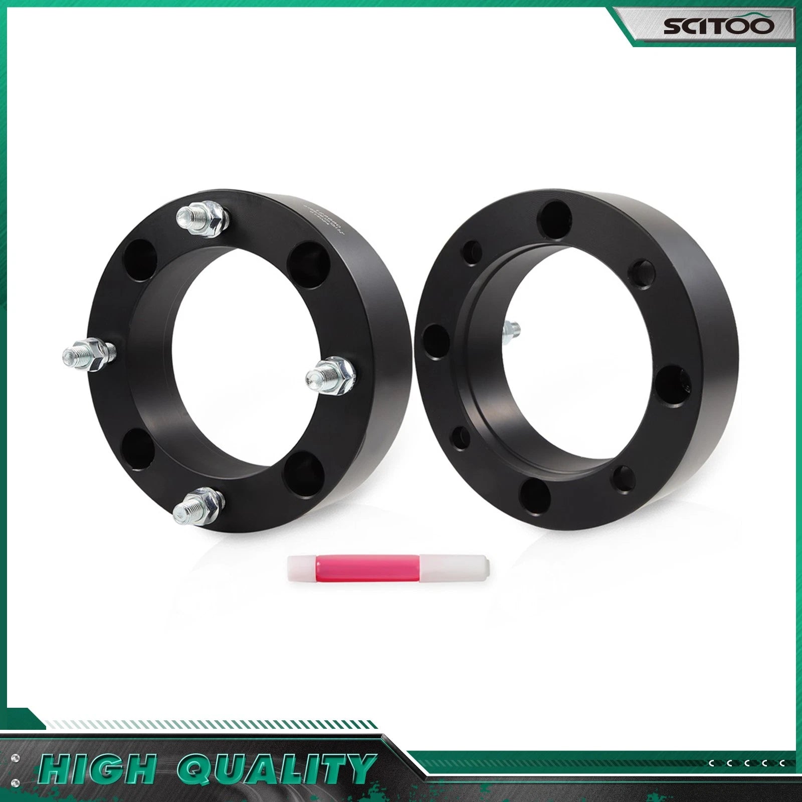 2X 4x156mm 2" Wheel Spacers M12x1.5 131mm for Polaris RZR XP 1000 (2014–2018)