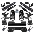 5" Front 7-8" Rear Drop Spindles Lowering Kit for Chevy Silverado C1500 (1988–1998)