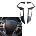 ABS Carbon Fiber Steering Wheel Cover Trim for Honda Accord (2008-2012)