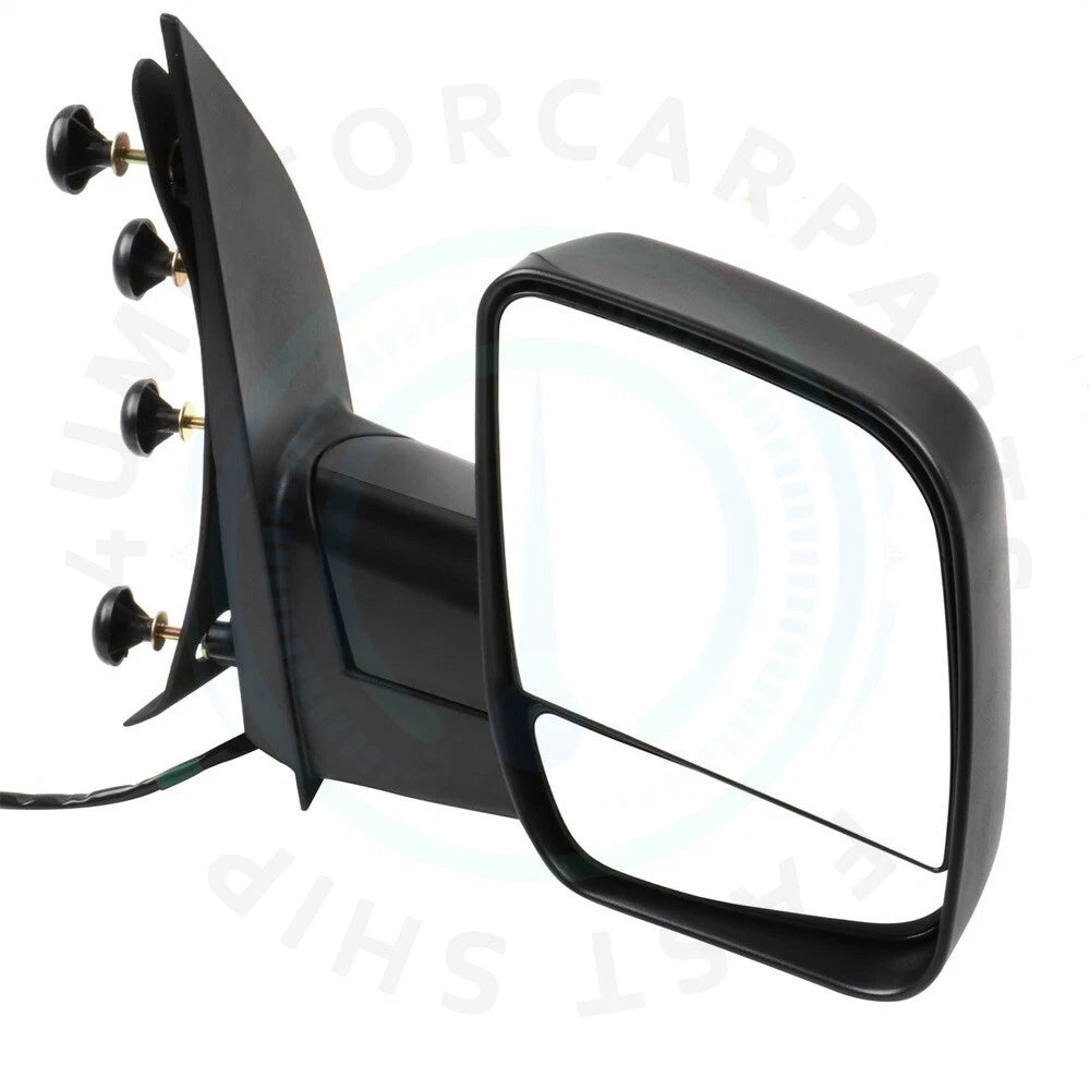 Power Mirror for Ford Econoline (2003–2014) - Black Manual Fold RH