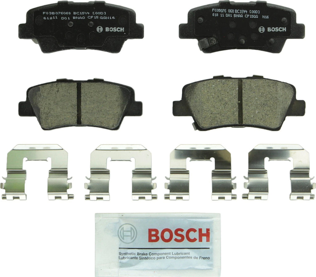 Rear Brake Kit 284mm Disc Rotors & Bosch Ceramic Pads for Hyundai Azera, Kia Optima (2006–2017)