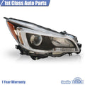 Halogen Headlight for Subaru Legacy Outback (2015–2017) Right Side Black Interior