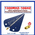 HT5 Wideband Antenna 1.3-10GHz 6-9dBi 50 Ohm for Spectrum Analyzer