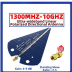 HT5 Wideband Antenna 1.3-10GHz 6-9dBi 50 Ohm for Spectrum Analyzer
