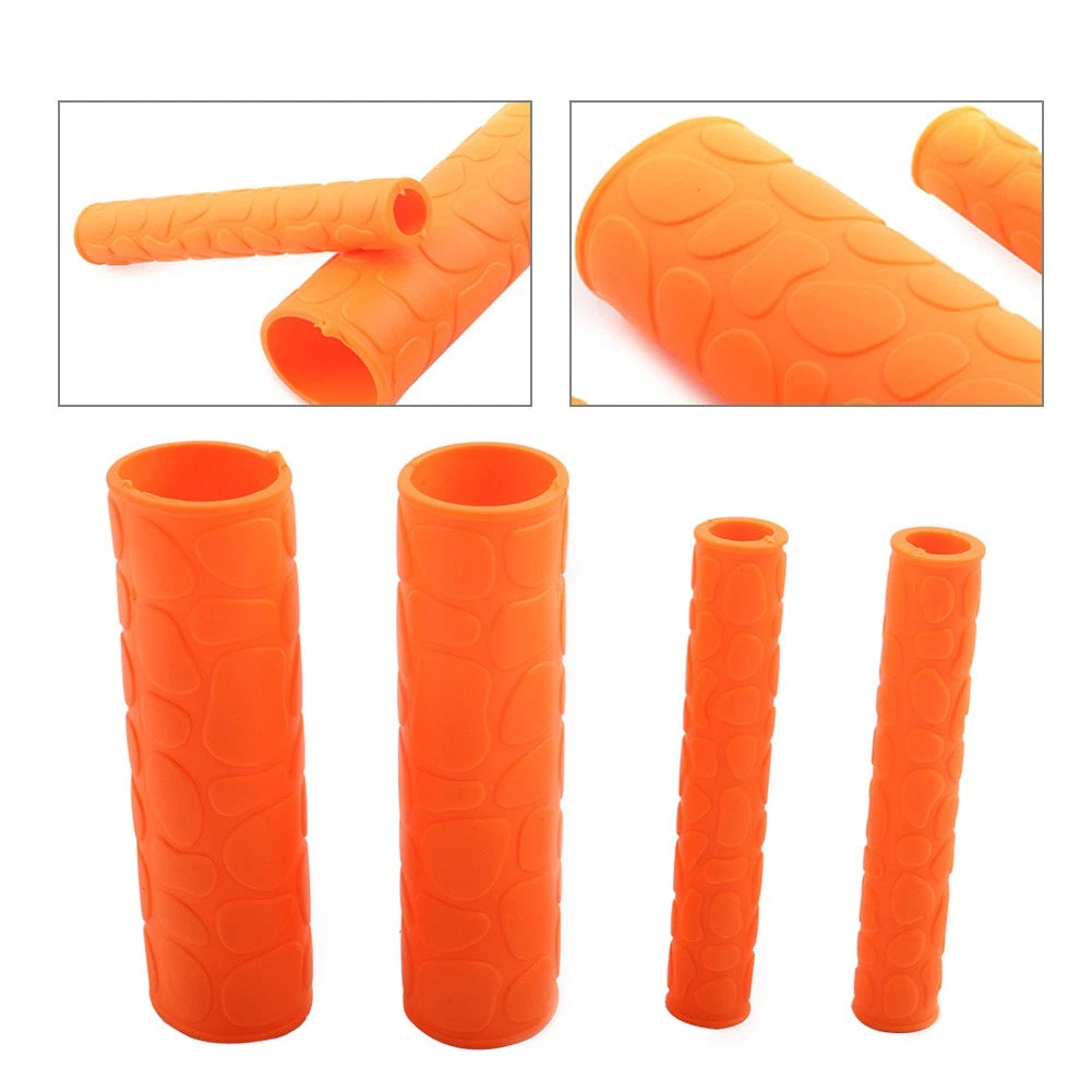 Hand Grips for Dirt Bike Motorcycle (TRP, Orange)