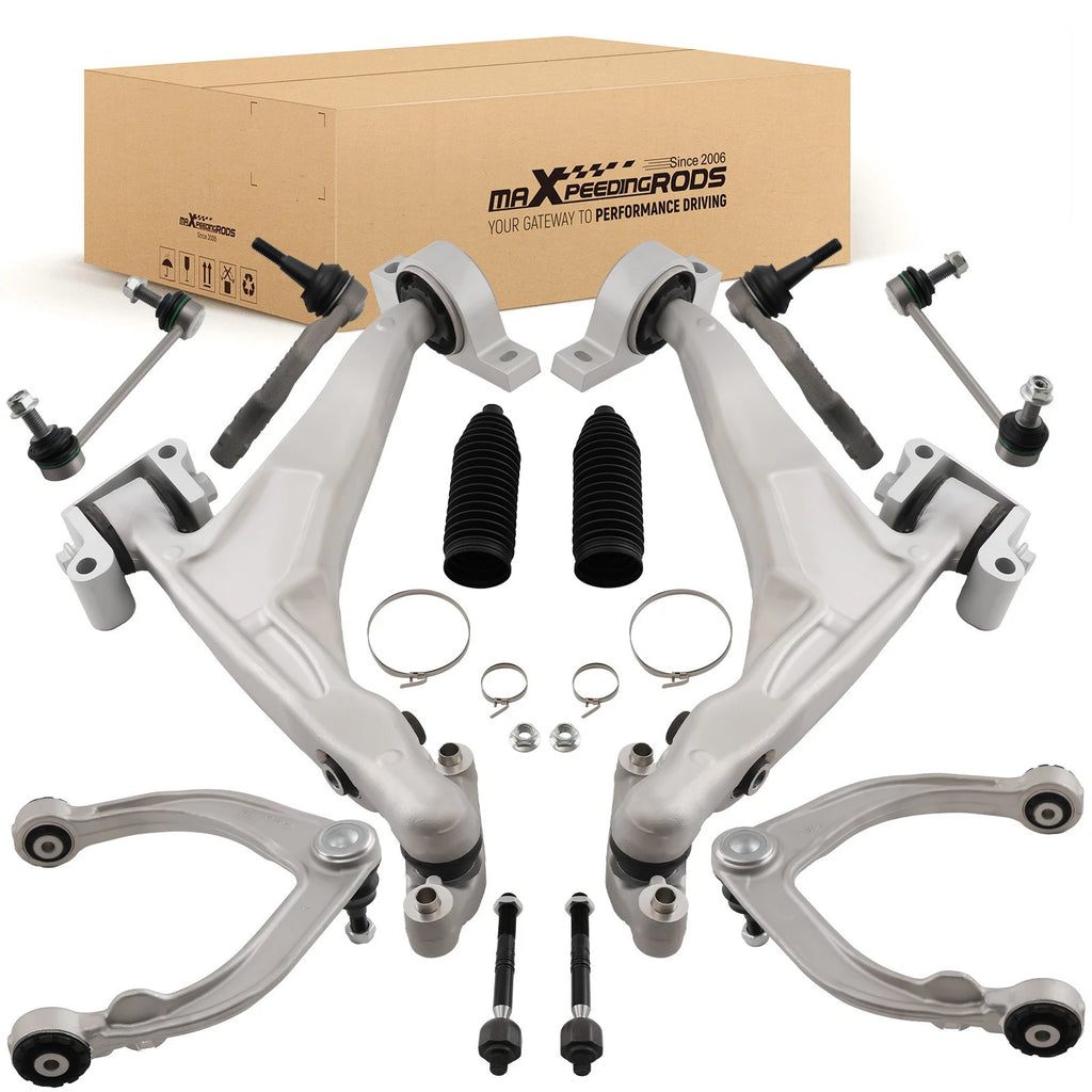 Set of 12 Control Arms and Sway Bar Links for Volvo XC60 XC90 (2016–2021)