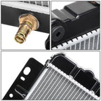 Aluminum Cooling Radiator for Dodge B-Series/Ram Van (1984–2003) DPI 1707