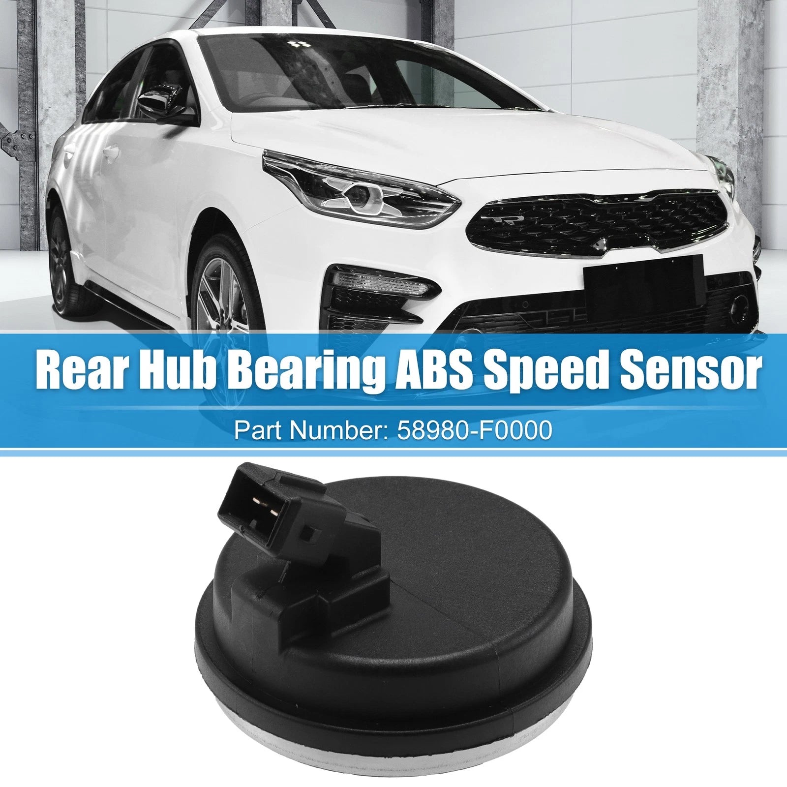 Rear Hub Bearing ABS Speed Sensor for Kia Forte, Hyundai Elantra (NO.58980F000)
