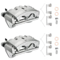 Pair Front Calipers for Acura MDX (2014–2019), Pilot (2016–2021), Ridgeline (2017–2020) 3.5L