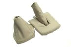 Manual & E Brake Boot Set for BMW E85 M3 Z4 (2003–2008) Beige Leather