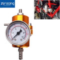 Adjustable Fuel Pressure Regulator for Gold Aluminum (1-140 PSI)