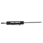 5X Black Flat Pocket Screwdriver with Phillips Top & Clip