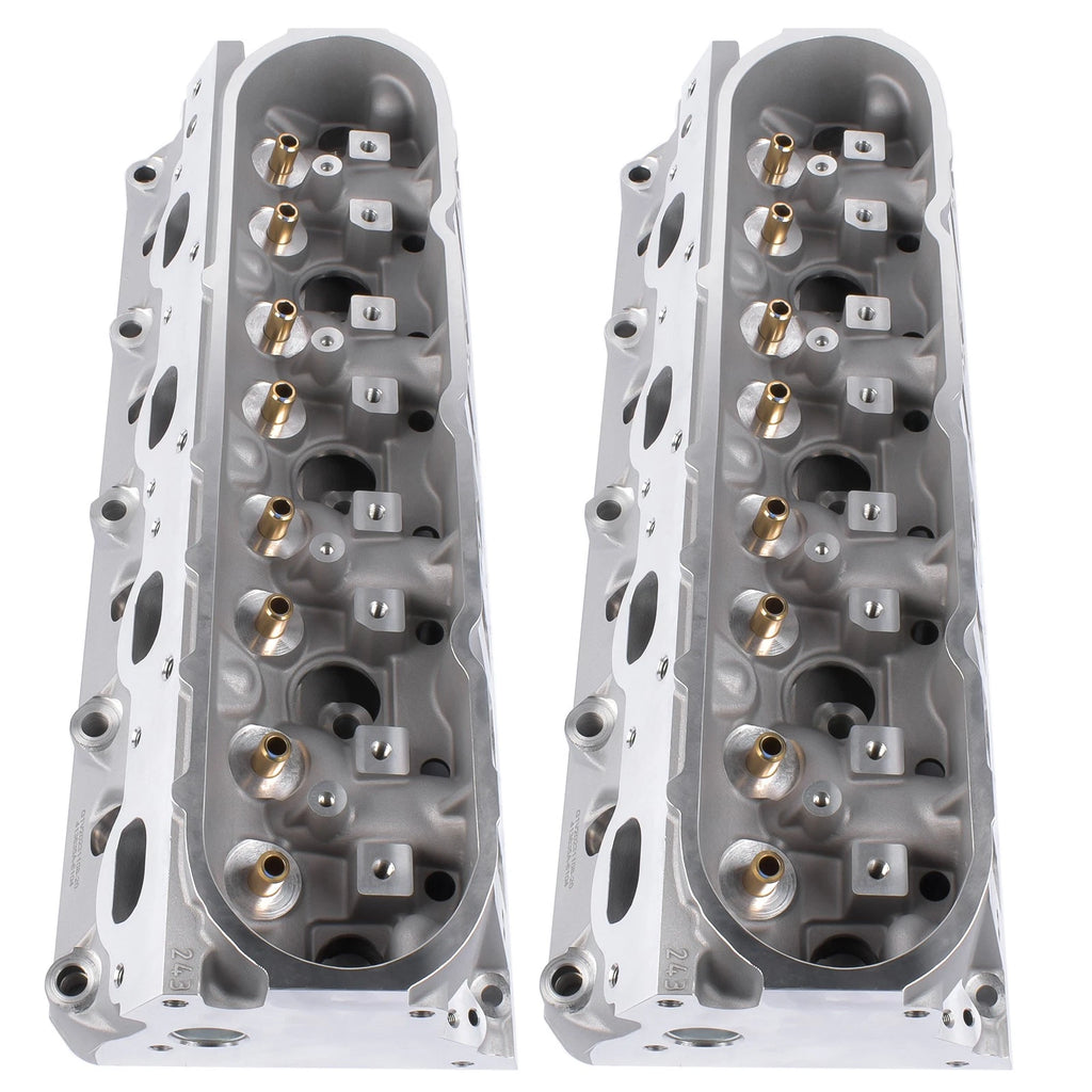 Set of 2 Cylinder Heads for GMC Chevy LS 4.8 5.3 5.7 6.0L (243 Casting, LS2, LS6, 799)