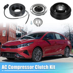 AC Compressor Clutch Set for Kia Forte (2010–2013) A/C Clutch Repair Assembly