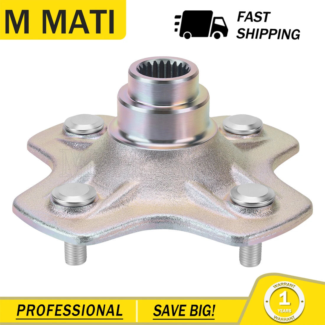 Rear Wheel Hub Left for Honda Rancher 420 4X4 TRX420FE1/FM1/FM2/FA1/FA2 (2014–2024)