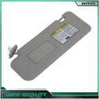 Driver Side Sun Visor with Vanity Light for Toyota Highlander (2008–2013) 74320-48500-B0