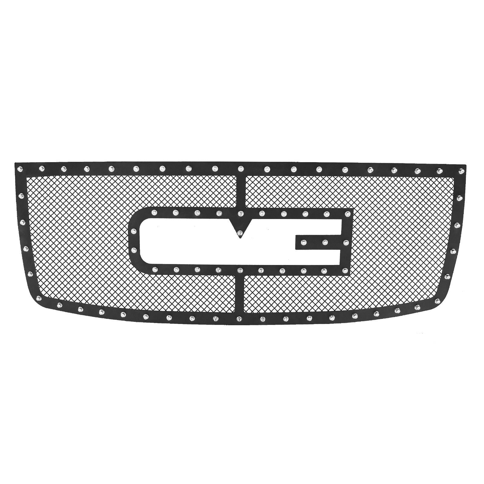 Upper Black Mesh Grille Insert for GMC Sierra 2500/3500 (2007-2010)