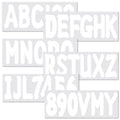 Set of 4 Boat Letters Numbers Stickers Decals for Boat Yachts & PWC