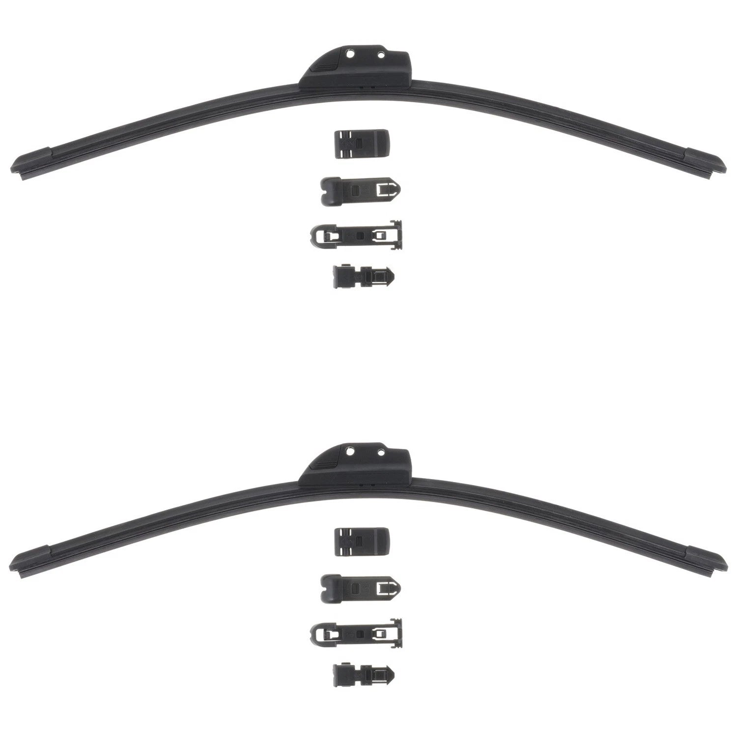 2X Bosch Clear Advantage Windshield Wiper Blades for