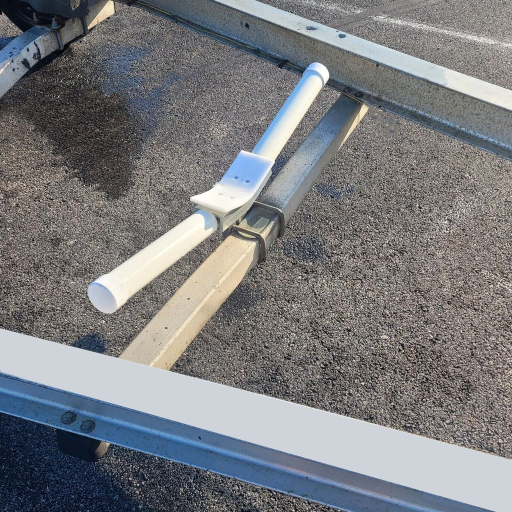 V-Guide for Boat Trailer 3" x 3" Bottom Cross Member Centering Support