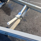 V-Guide for Boat Trailer 3" x 3" Bottom Cross Member Centering Support