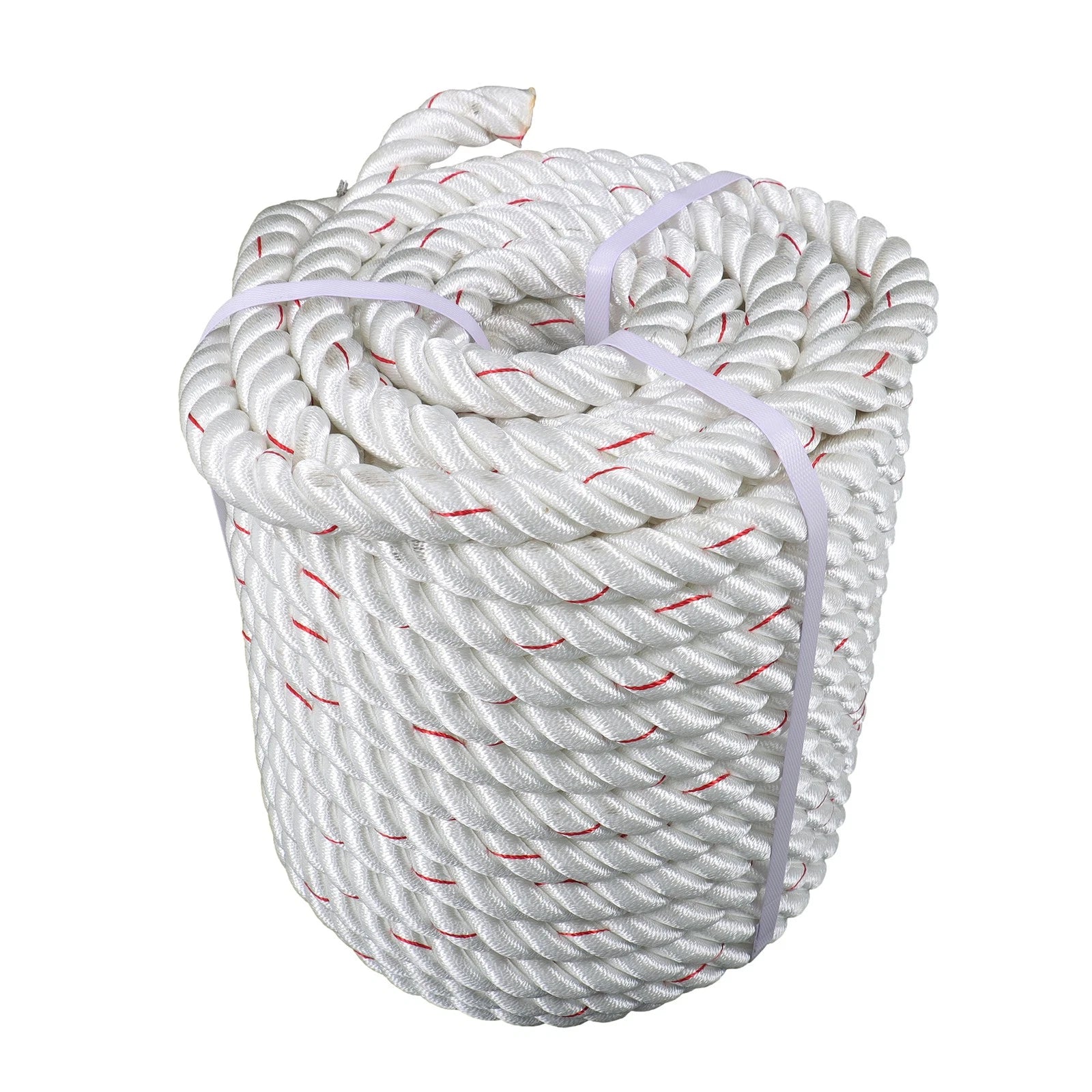 Set of 2 Braided Rope 1 Inch x 120FT 3400 lbs Breaking Strength