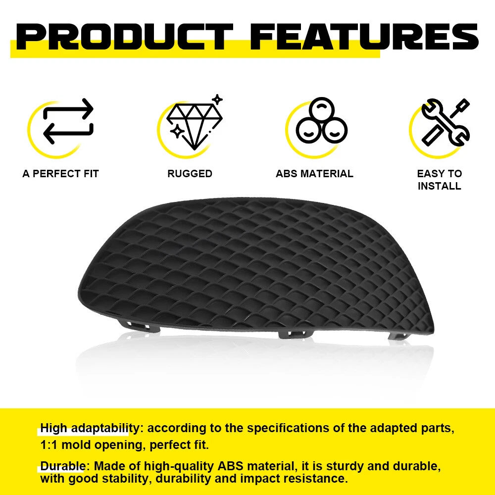 LH Front Fog Light Cover for Mercedes Benz C300 (2015-2018)
