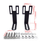 2X Hidden Bumper Bracket for Dodge Ram 2500/3500 (2003–Present) 42" LED Light Bar