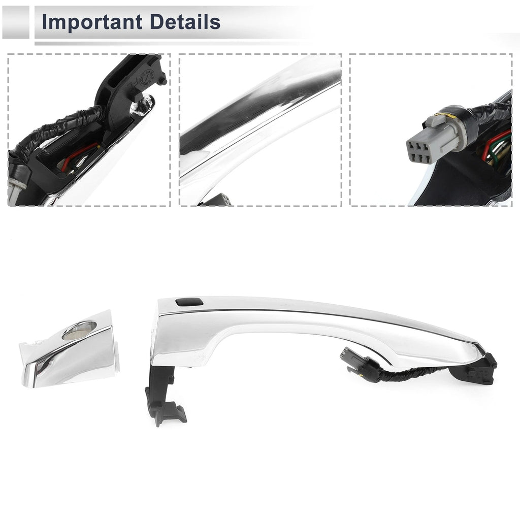 Front Left Door Handle for Hyundai Tucson (2016–2020) No. 82651D3710