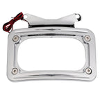 Curved License Plate Frame LED Light for Harley Road King FLHRXS (2017–2025)