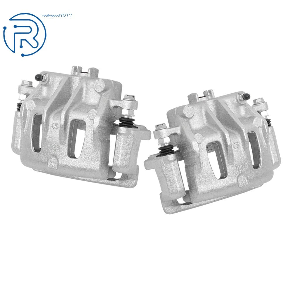 2X Brake Caliper with Bracket for Hyundai Santa Fe XL (2007-2016)