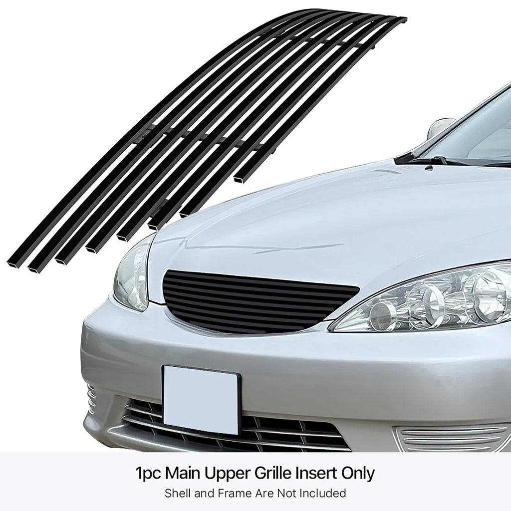 Stainless Black Billet Grille Insert for Toyota Camry (2002-2006)