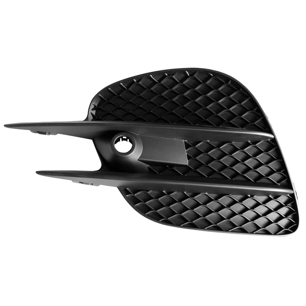 Replacement Black Textured Polypropylene Front Driver Side Bumper Cover Grille