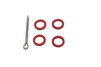 Seal Kit for Yamaha Outboard Motor Lower Gearcase (93101-17054, 93210-56M80)