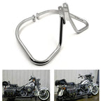 Chrome Saddlebag Guard Rail Crash Bar for Harley Softail (2000–2017)