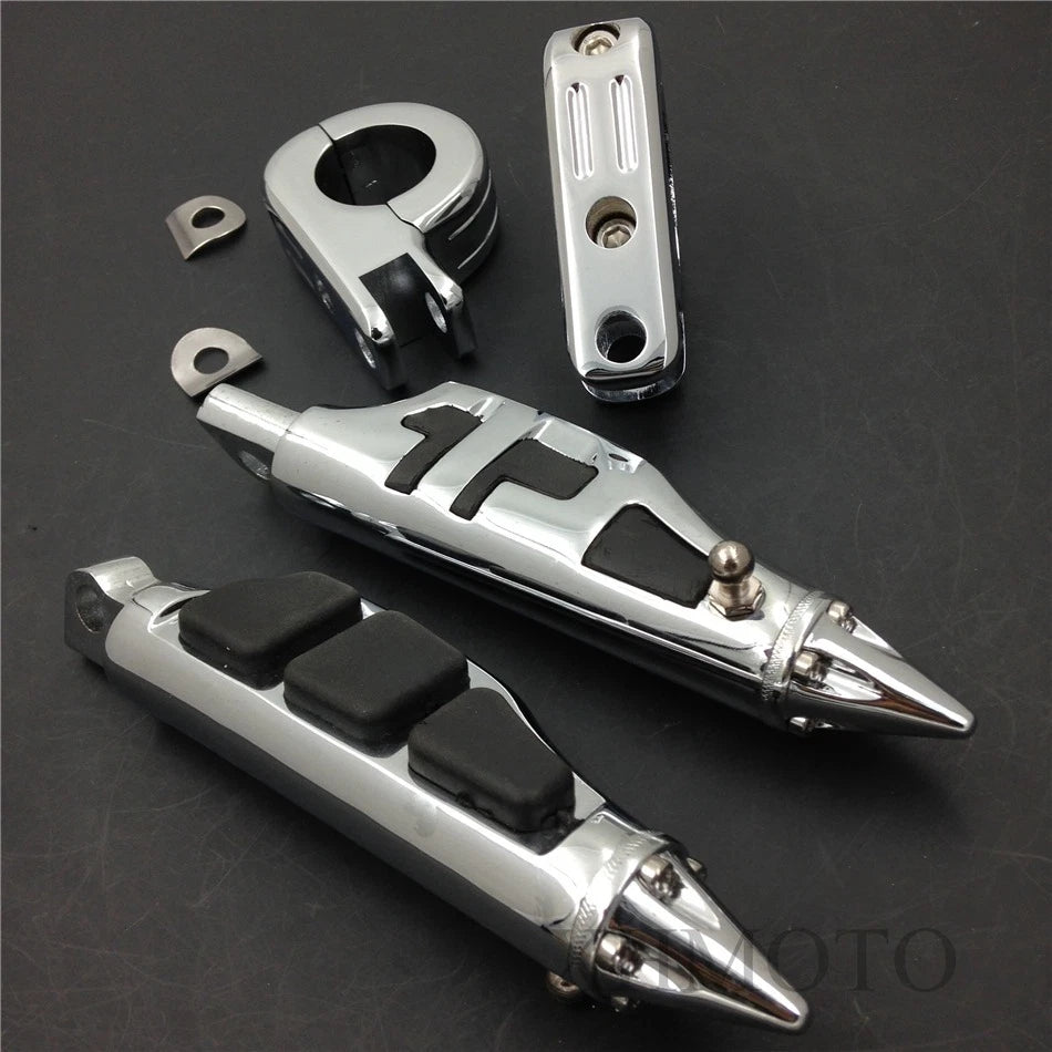 1.5" Highway Stiletto Foot Peg P-Clamps for Honda GoldWing GL (4475)