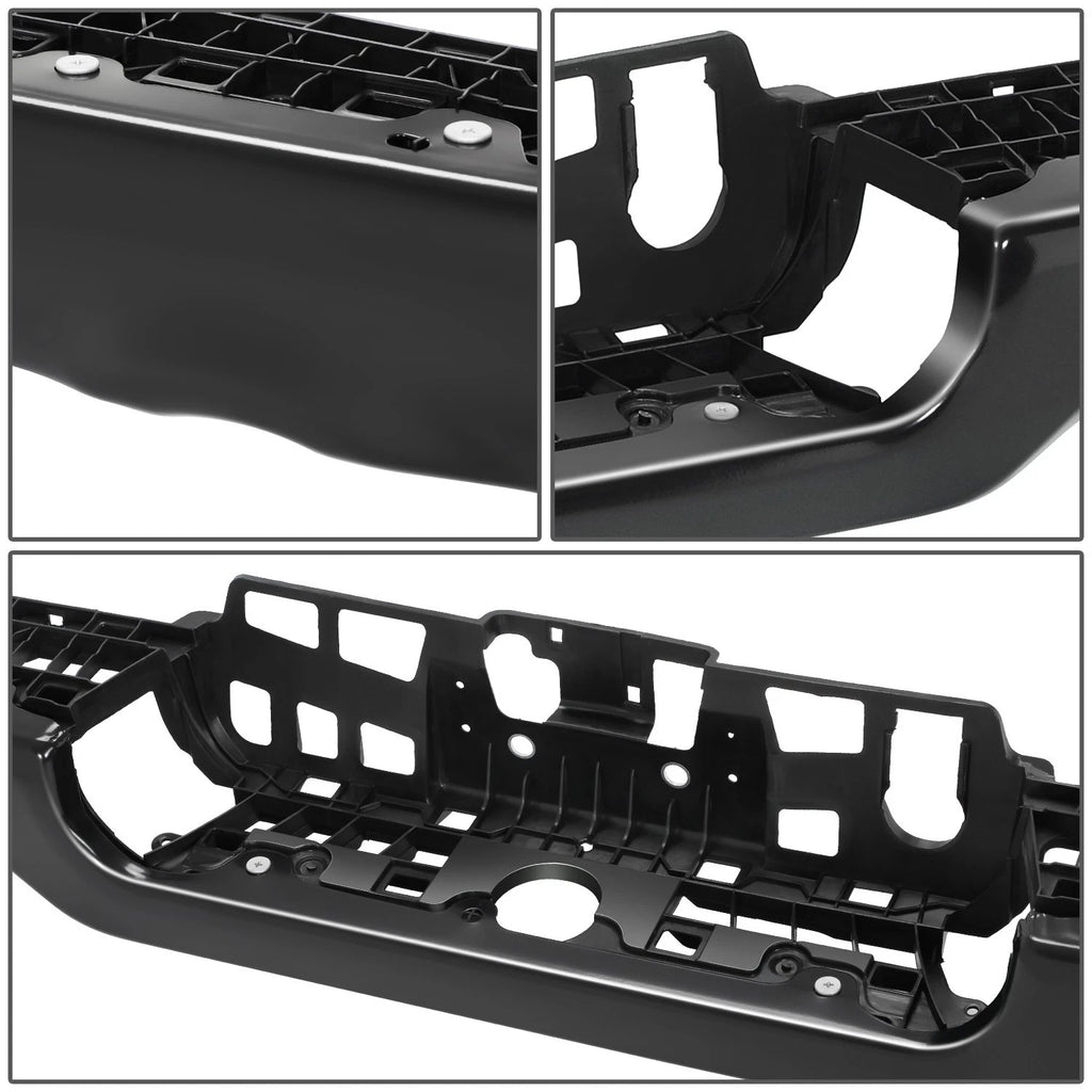 Rear Bumper Facebar for Ram 1500 (2019–2024) Black w/o Sensor Holes Dual Exhaust