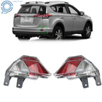 Set of 2 Rear Bumper Reflector Lights for Toyota RAV4 (2016–2018)
