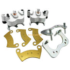 Rear Brake Calipers & Pads for Polaris RZR 4 XP 900 (2012–2014)