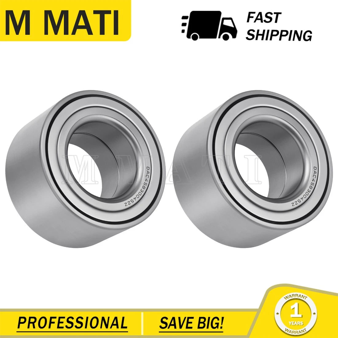 Set of 2 Rear Trailing Arm Bearing Kit for Can-Am Outlander Max (500–800R)