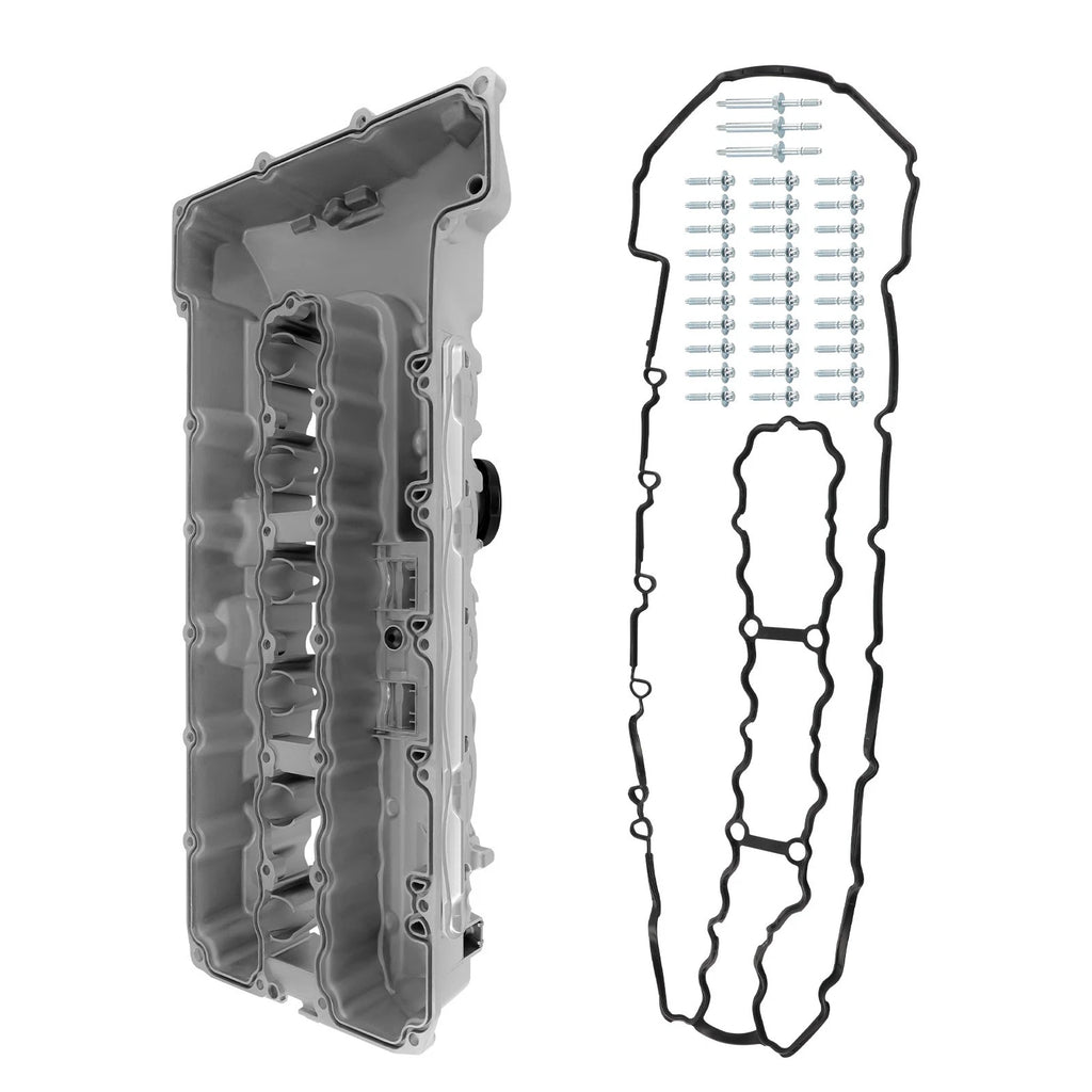 Aluminum Valve Cover with Gasket for BMW 335i 2011–2013, 335is 2007–2010